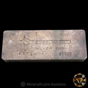 16.075 (1/2 Kilo) Engelhard Bull Logo Vintage Extruded Silver Bar