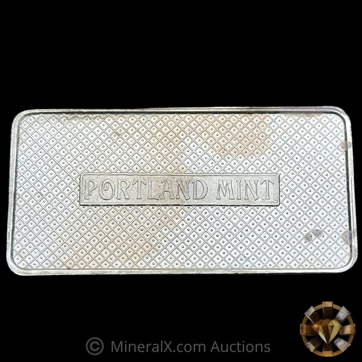 10oz Portland Mint Vintage Silver Bar