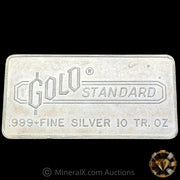 10oz Gold Standard Corp No Serial Variety Vintage Silver Bar