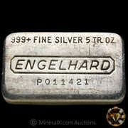 5oz Engelhard P loaf Vintage Silver Bar