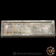 100oz CMX Seattle Picture Frame Variety Vintage Silver Bar