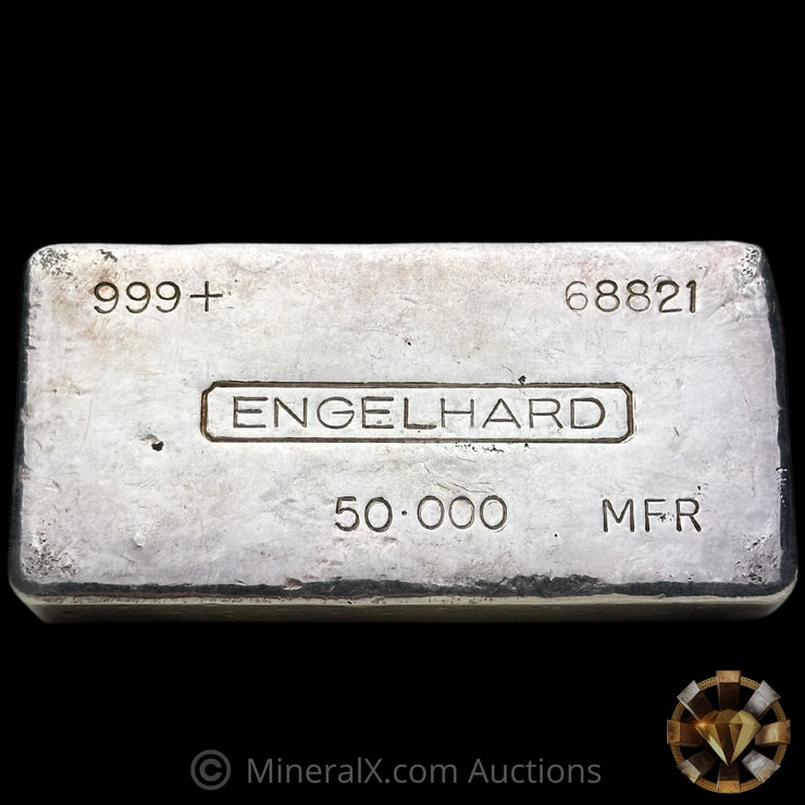 50oz Engelhard 4th Series MFR Vintage Silver Bar