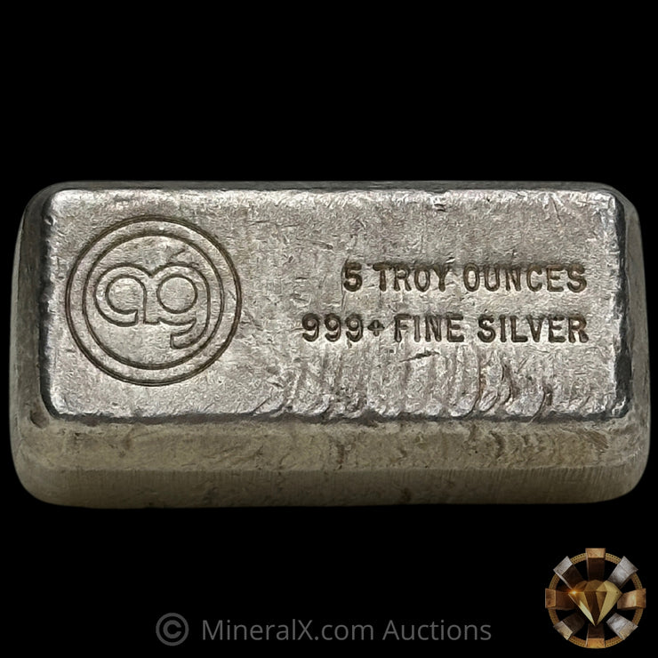 5oz AG Great American Vintage Silver Bar
