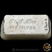 10.40oz C & C Mint Vintage Silver Bar