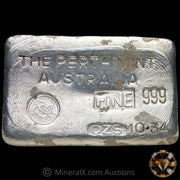 10.34oz The Perth Mint Australia Type A Vintage Silver Bar