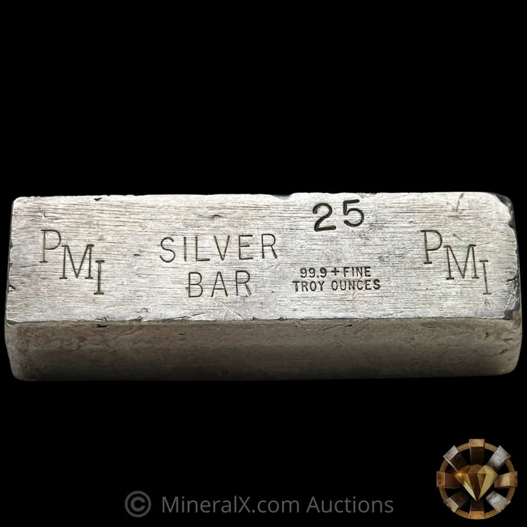 25oz PMI Vintage Silver Bar