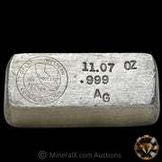 11.07oz Great Western Coin & Bullion Vintage Silver Bar