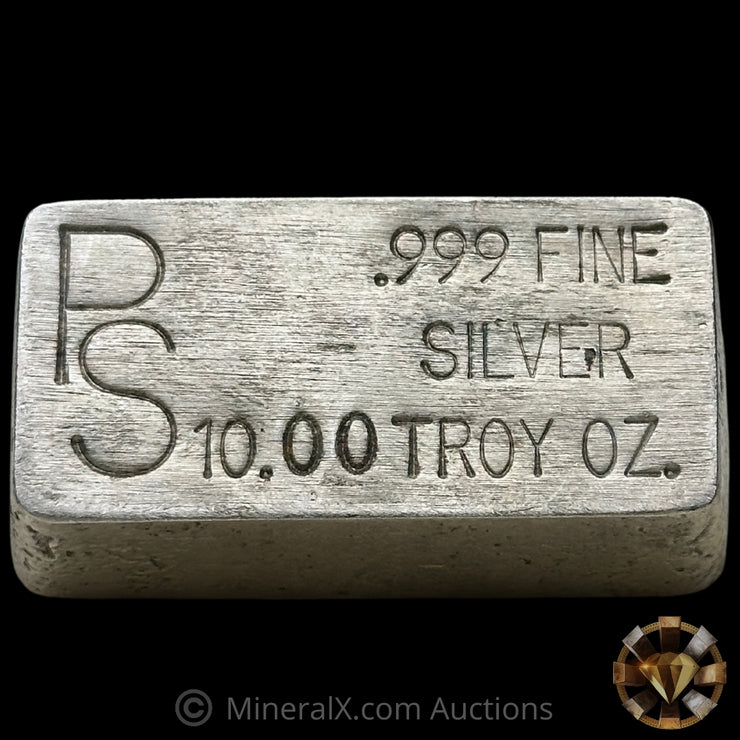 10oz PS Placer Sierra Vintage Silver Bar