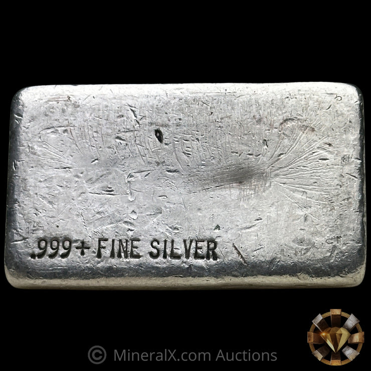 10oz No Hallmark Vintage Silver Bar