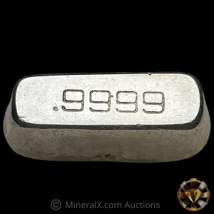 1.8oz No Hallmark Smiths Vintage Silver Bar