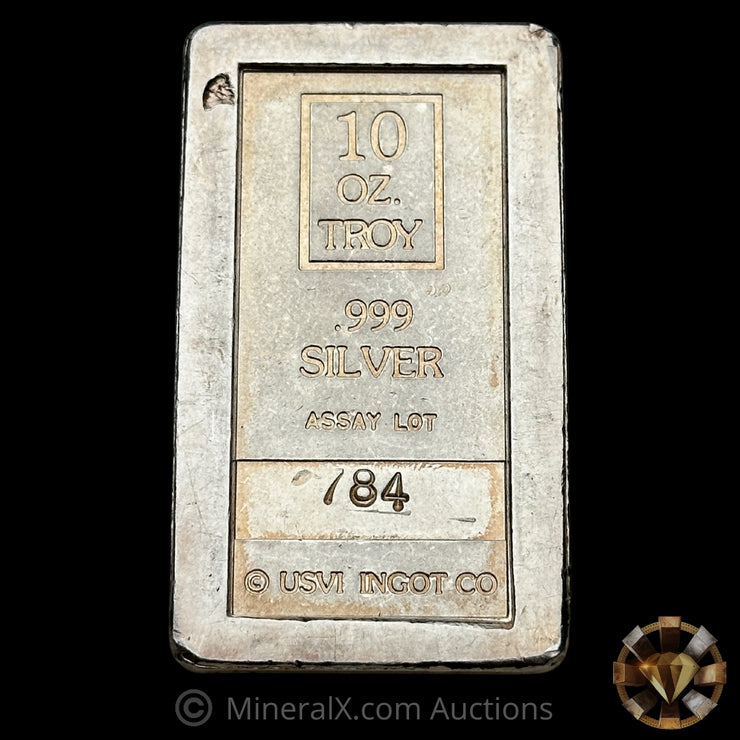 10oz AMARK Vintage Silver Stacker Bar