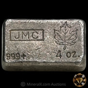 4oz JMC Johnson Matthey Vintage Silver Bar