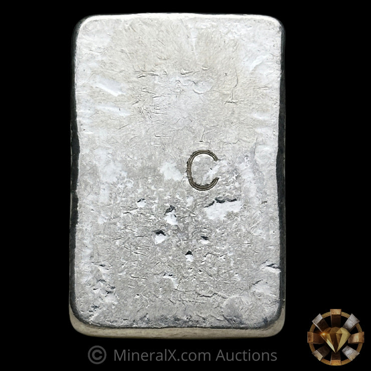 83g ABC Australian Bullion Company "C" Vintage Silver Bar