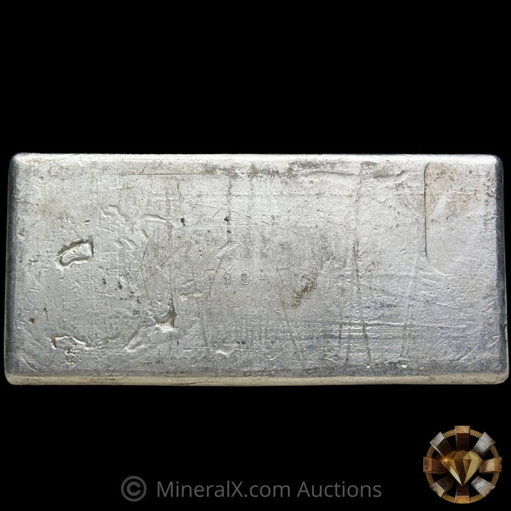 20oz Engelhard Bull Logo Scribbleback Vintage Silver Bar