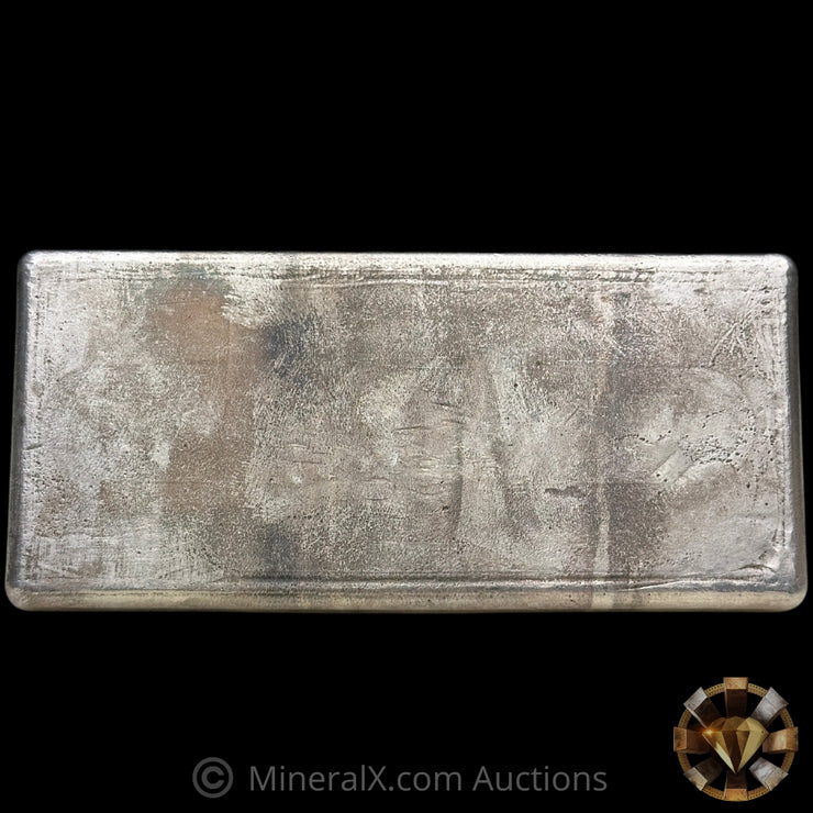 20oz Engelhard Bull Logo Vintage Silver Bar