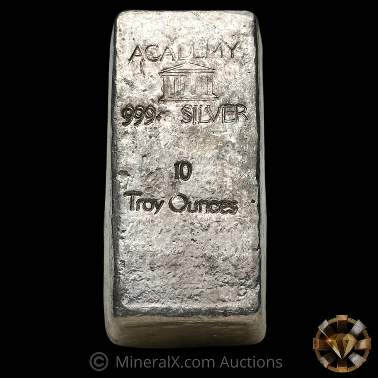 10oz Academy Vintage Silver Bar