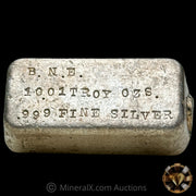 10.01oz BNE Vintage Silver Bar