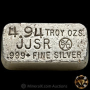 4.94oz JJSR Vintage Silver Bar