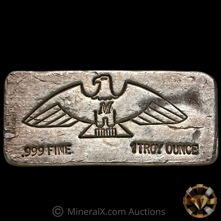 1oz Montana Vintage Silver Bar