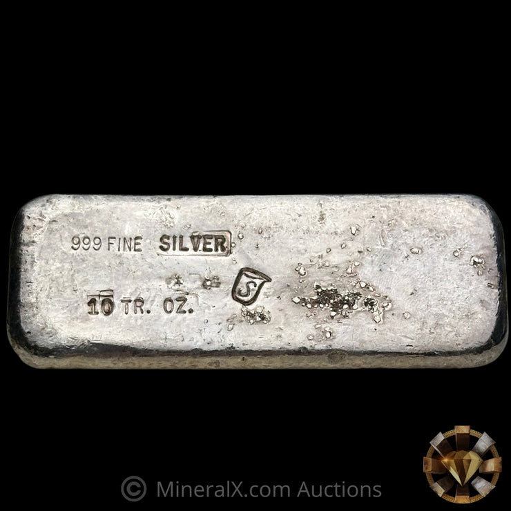 10oz Simmons Vintage Silver Bar