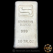 10oz Simmons Refco Vintage Silver Bar