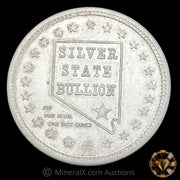 1oz SSB Silver State Bullion Nevada Vintage Silver Coin