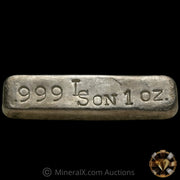 1oz LSon Vintage Silver Bar