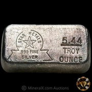 5.44oz Star Metals Vintage Silver Bar