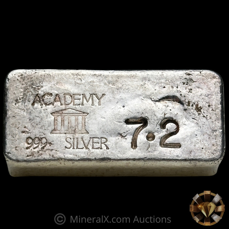 7.2oz Academy Vintage Silver Bar