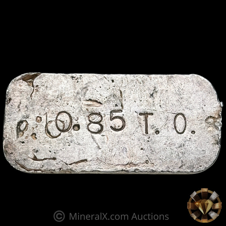 10.85oz B R Mackay Vintage Silver Bar