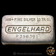 10oz Engelhard P Loaf Vintage Silver Bar