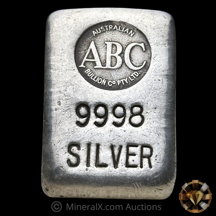 76.6g ABC Australian Bullion Company "A" Vintage Silver Bar