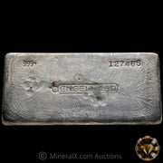 20oz Engelhard Bull Logo Vintage Silver Bar