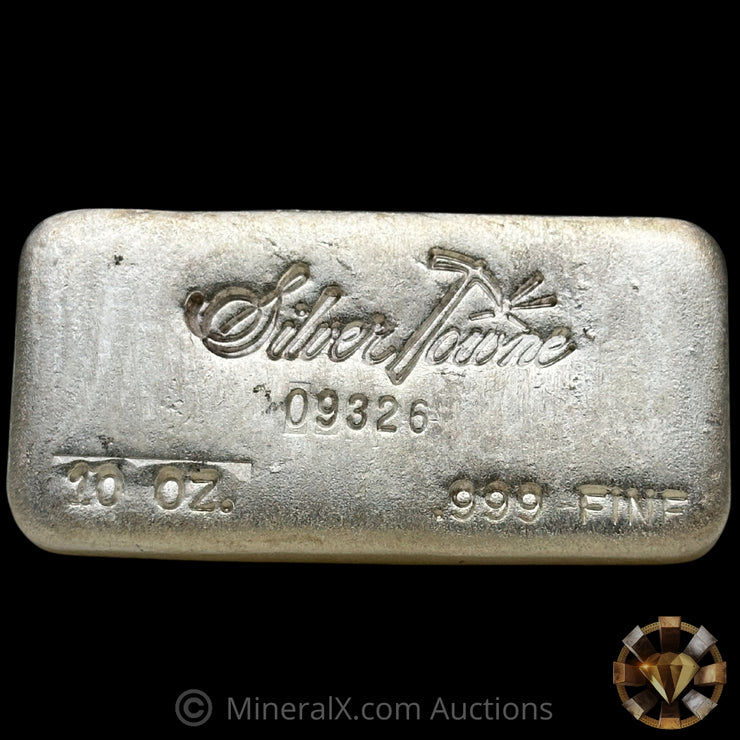 10oz Silvertowne Gridback Vintage Silver Bar