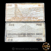 x2 3oz W H Foster Vintage Silver Bars