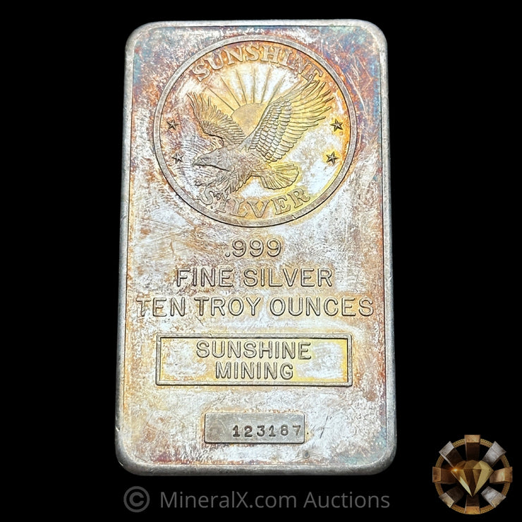 10oz Sunshine Vintage Silver Bar