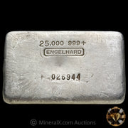 25oz Engelhard 2nd Series 0-Leading Vintage Silver Bar