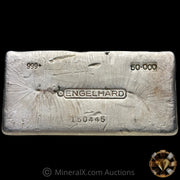 50oz Engelhard Bull Logo 1st Series Vintage Silver Bar