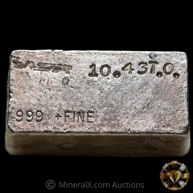 10.43oz WSR Western States Refining Vintage Silver Bar