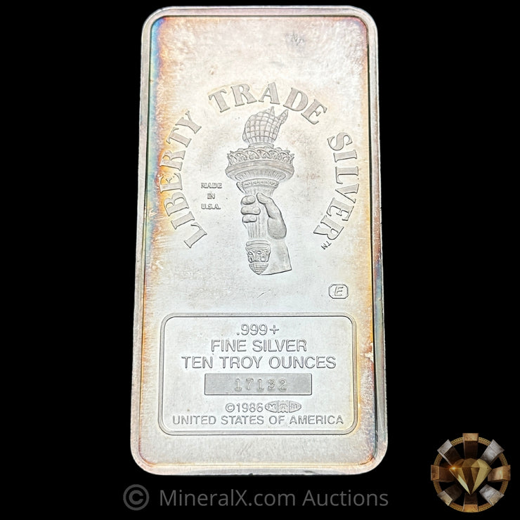 10oz Engelhard Liberty Trade Silver Vintage Silver Bar