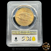 1923 MS62 PCGS $20 Saint Gaudens Double Eagle Gold Coin