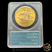 1925 MS61 PCGS CAC $20 Saint Gaudens "Rattler" Double Eagle Gold Coin