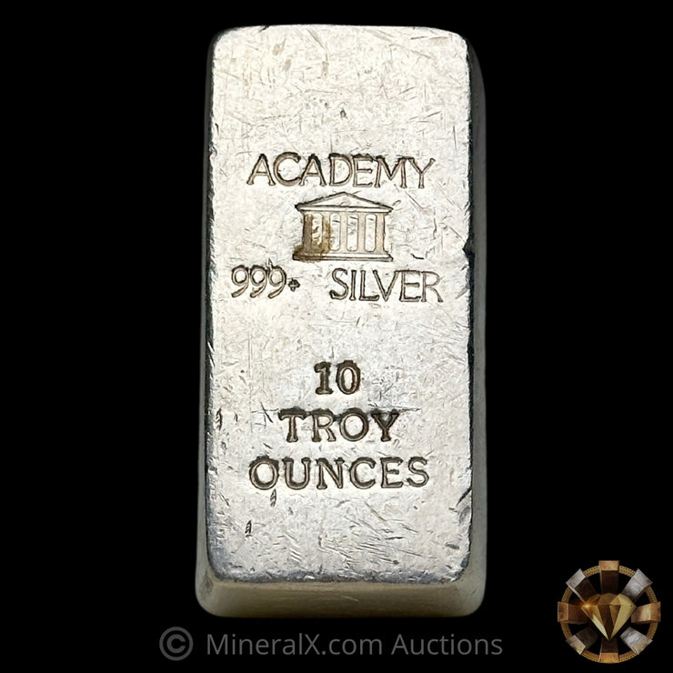 10oz Academy Vintage Silver Bar