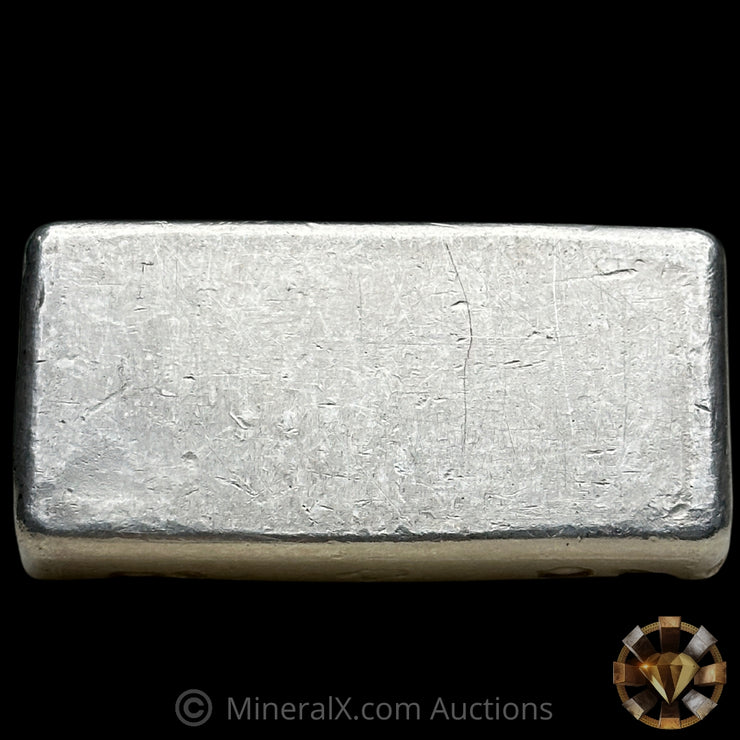 10oz Engelhard Floating Decimal Bull Logo Vintage Silver Bar