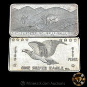 x2 1oz Foster Vintage Silver Bars