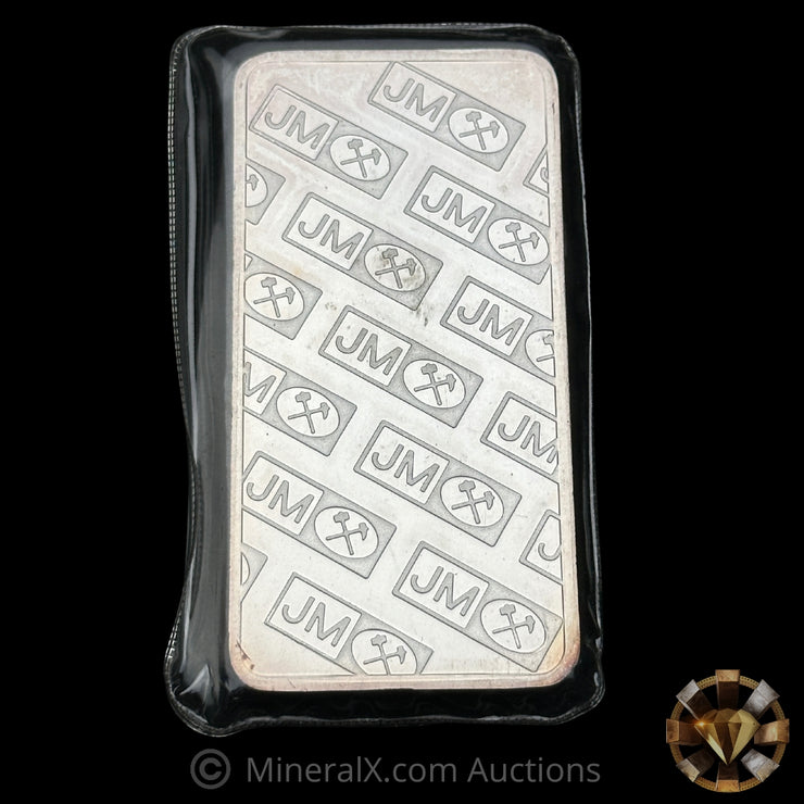 10oz Johnson Matthey JM Vintage Silver Bar