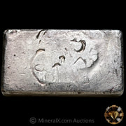 10oz Engelhard 5th Series Vintage Silver Bar With Unique Reverse Convex Serial Stampings