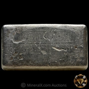 5oz Engelhard 0-Leading 7th Series Vintage Silver Bar With Unique Reverse Convex Serial Stampings