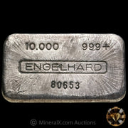 10oz Engelhard 3rd Series Rare "Wide Purity Stamp" Variety Vintage Silver Bar