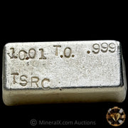 10.01 TSRC Tri State Refining Vintage Silver Bar